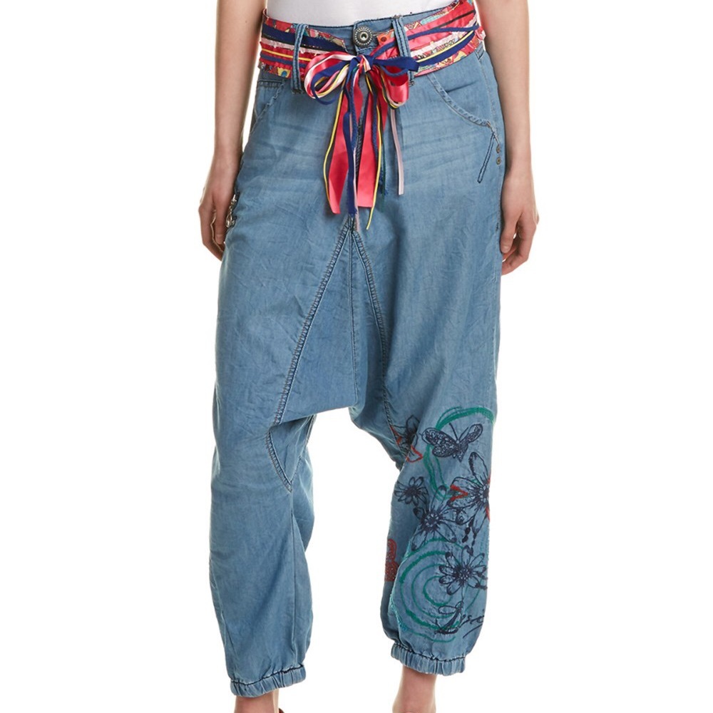 Desigual Light Denim Concha Pants